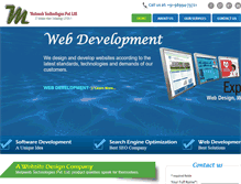 Tablet Screenshot of metaweb-technologies.com